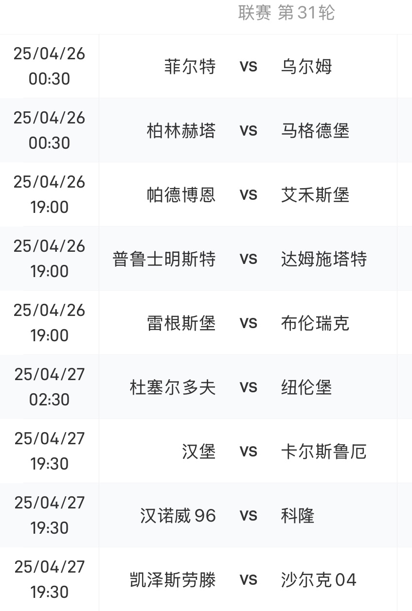 Sau 30 vòng đấu Bundesliga, Cologne vươn lên dẫn đầu bảng, còn Hamburg vẫn hơn đội xếp thứ ba 4 điểm