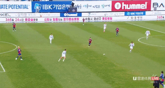 Hiệp 1 giải K League Hàn Quốc: Sabbag ghi bàn, Lee Dong-kyung gỡ hòa, Suwon FC tạm thời hòa 1-1 Gimcheon Sangmu