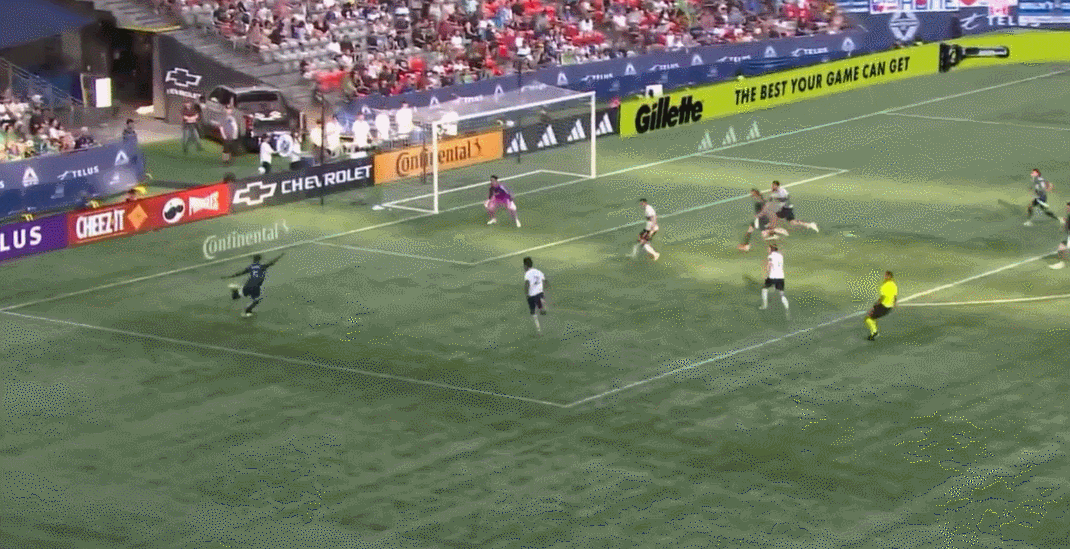 Hiệp 1 MLS: Badwal ghi bàn, Vancouver Whitecaps 1-0 Seattle Sounders