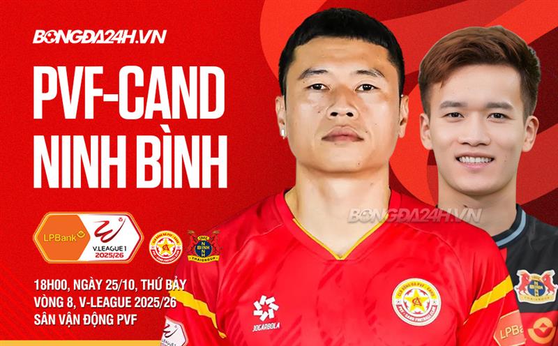 Nhận định PVF-CAND vs Ninh Bình (18h00 ngày 25/10): Đại chiến tân binh Nhận định PVF-CAND vs Ninh Bình (18h00 ngày 25/10): Đại chiến tân binh